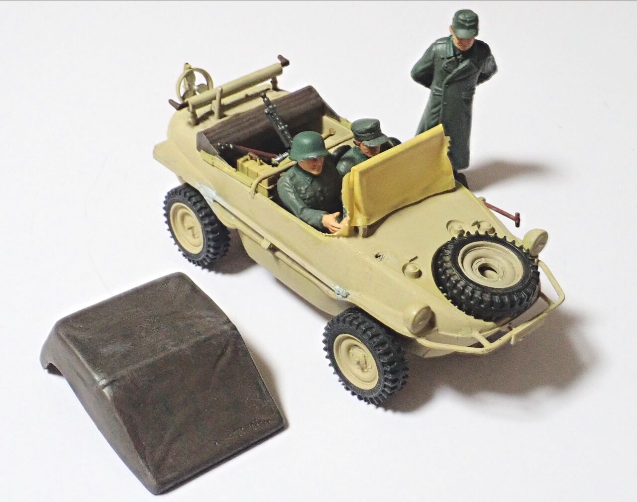 ▶︎シュビムワーゲン（TAMIYA 1/35 MM3）のレストア進行中 : T.M.の