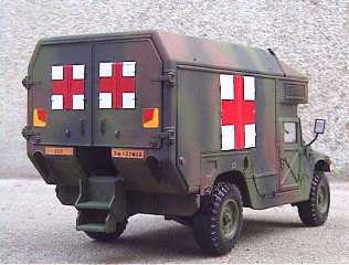 ◉M997 野戦救急車（ACADEMY 1/35）2000年12月完成 : T.M.のプラモMUSEUM