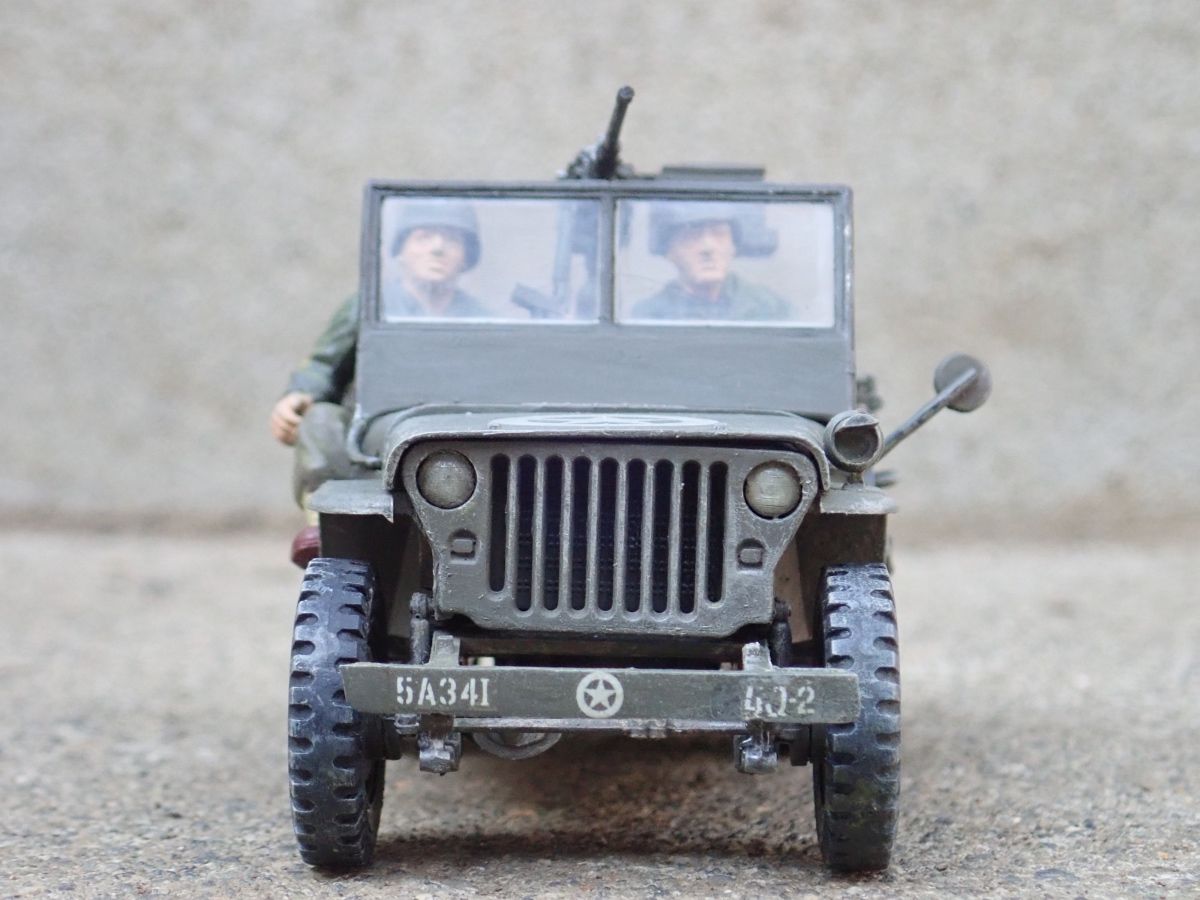 ◉ウイリスJEEP MB（TAMIYA 1/35 MM15）1972年製作＆レストア : T.M.の