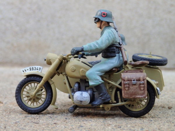 ◉BMW R75サイドカーセット(TAMIYA 1/35 MM16)1990年代に製作 ◉BMW R75サイドカーセット(TAMIYA 1/35 MM16)1990年代に製作