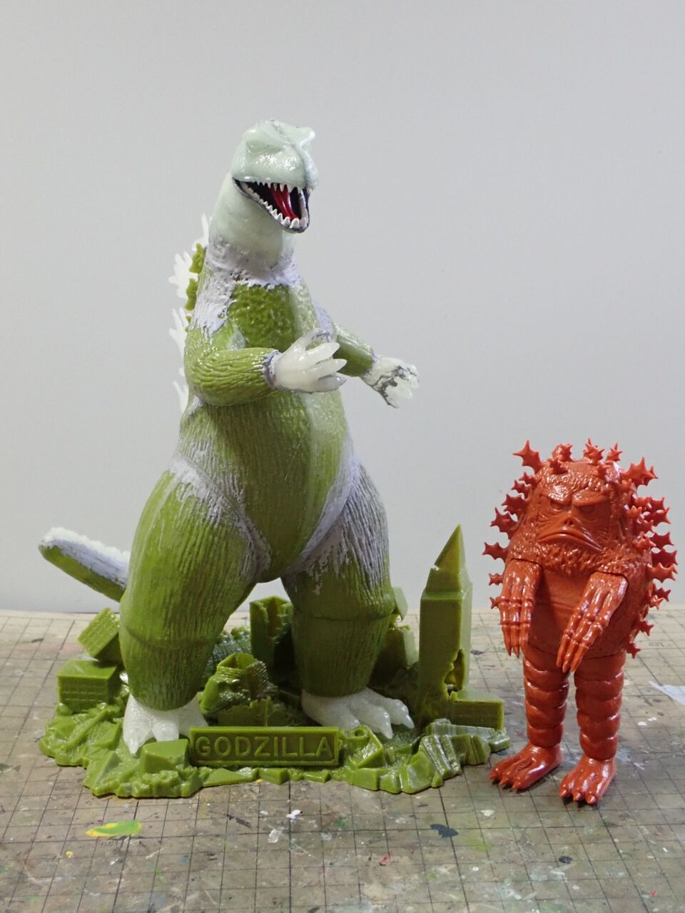 絶版プラモデル情報局: ゴジラのプラモデル オーロラ編