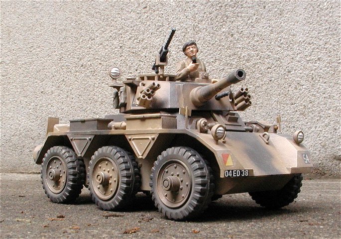 ◉サラディン装甲車（TAMIYA 1/35 MT8）1972年以前に製作