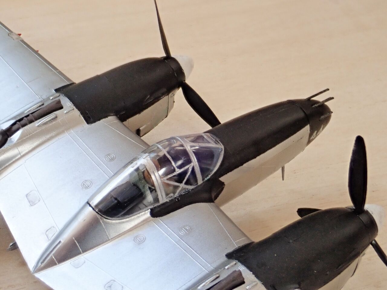 ①レベル/グンゼ　1/32 P-38 ライトニング　戦闘機　プラモデル ①レベル/グンゼ 1/32 P-38 ライトニング 戦闘機 プラモデル