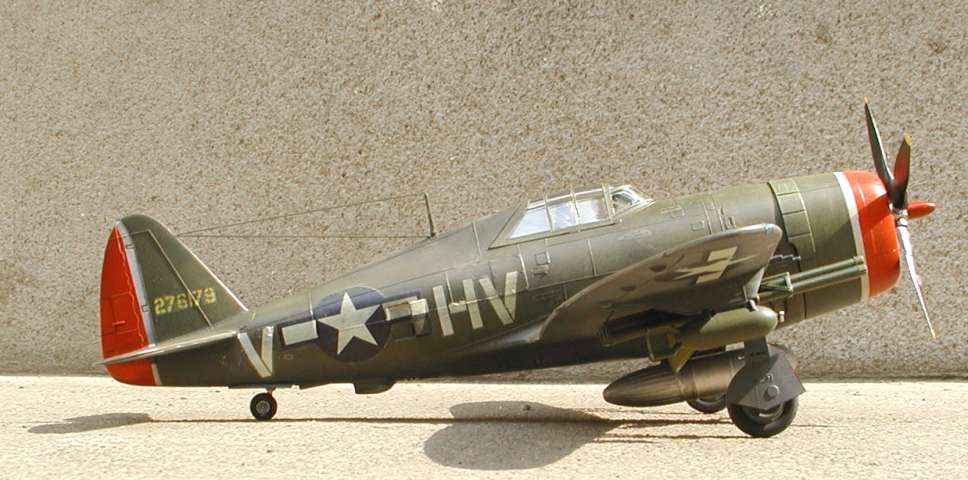 ◉P47サンダーボルト レイザーバック(MONOGRAM 1/48)2005年6月 ◉P47サンダーボルト レイザーバック(MONOGRAM 1/48)2005年6月