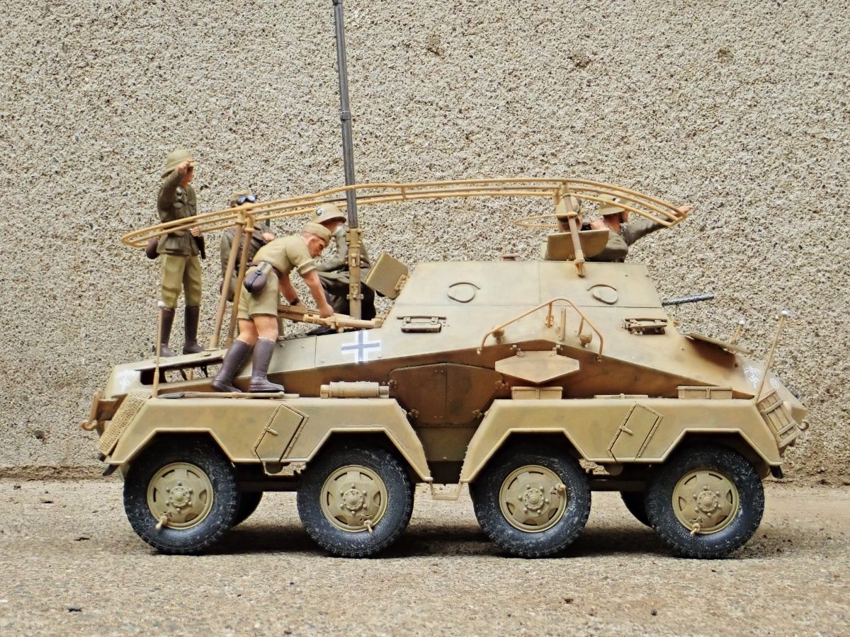 ◉8輪装甲車 sdkfz263（AFV CLUB 1/35）2018年9月完成 : T.M.の