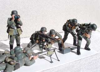 1/35 ドイツ機関銃チーム 行軍セット: スケールモデル｜TAMIYA