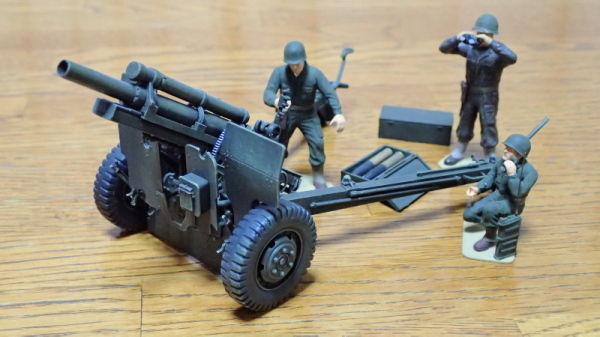 1/16スケール 手作 米軍105榴弾砲模型レプリカ 新品 1/16