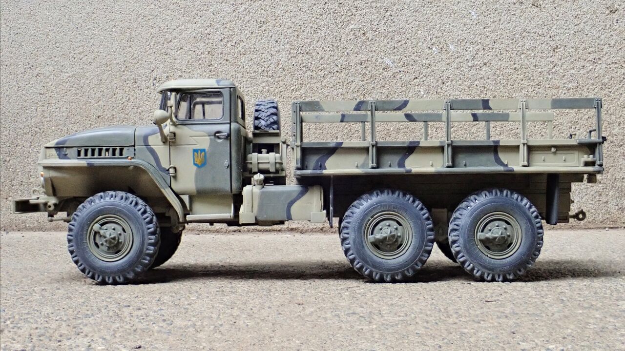 ◉ウラル4320トラック（OMEGA-K 1/35） 2023年5月完成 : T.M.の