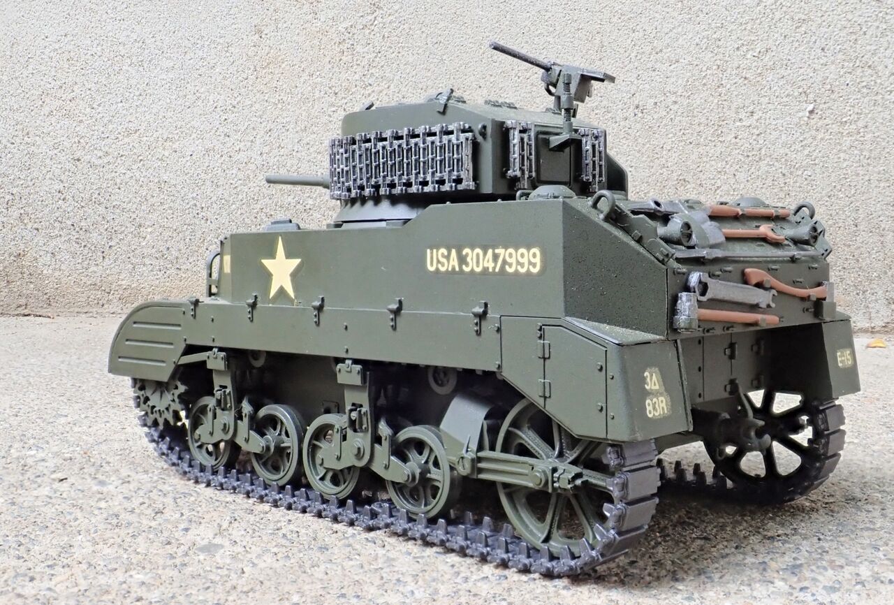 ◉M5A1ヘッジホッグ（TAMIYA 1/35 MM97） 1977年以降製作、2023
