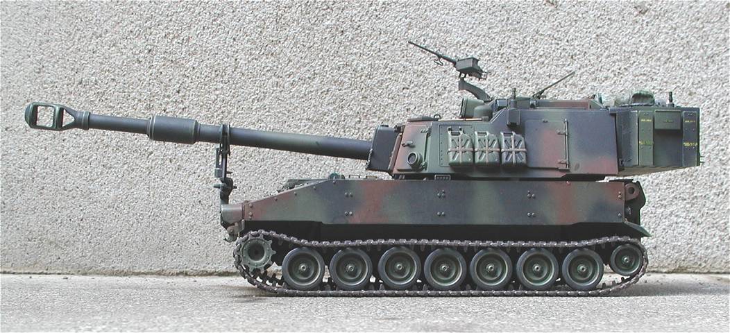 ◉M109A6 パラディン（ITALERI 1/35）2004年8月完成 : T.M.の