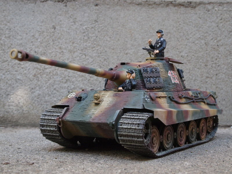 ◉キングタイガー(TAMIYA 1/35 MM57)1980年代に製作&レストア ◉キングタイガー(TAMIYA 1/35 MM57)1980年代に製作&レストア