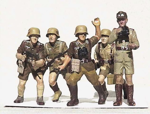 ◉ドイツアフリカ軍団歩兵セット（TAMIYA 1/35 MM008） : T.M.のプラモ