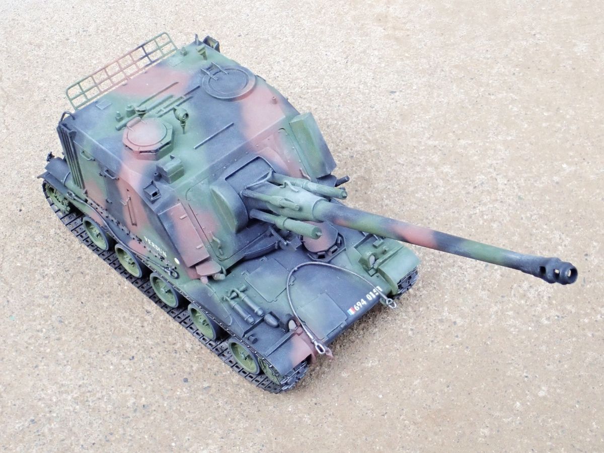 ◉AMX30 AUF1（HELLER 1/35）2018年2月完成 : T.M.のプラモMUSEUM
