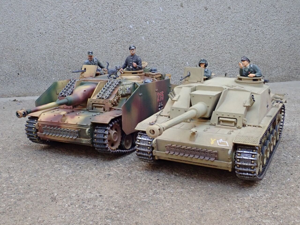 ◉3号突撃砲G型（TAMIYA 1/35 MM14）1972年に製作・2024年1月レストア