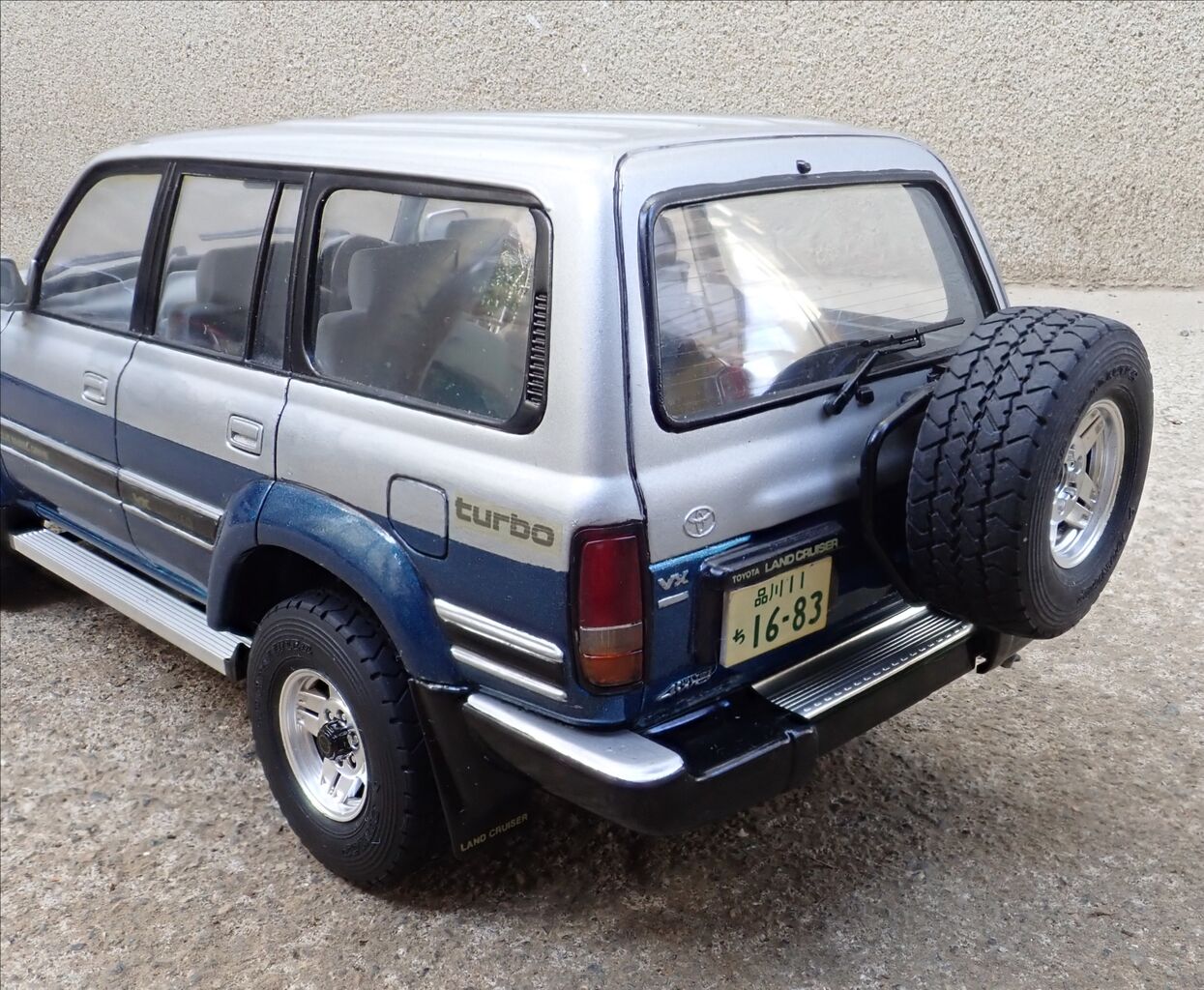◉ランドクルーザー 80 VX Limited（TAMIYA 1/24） 1990年代初めに製作