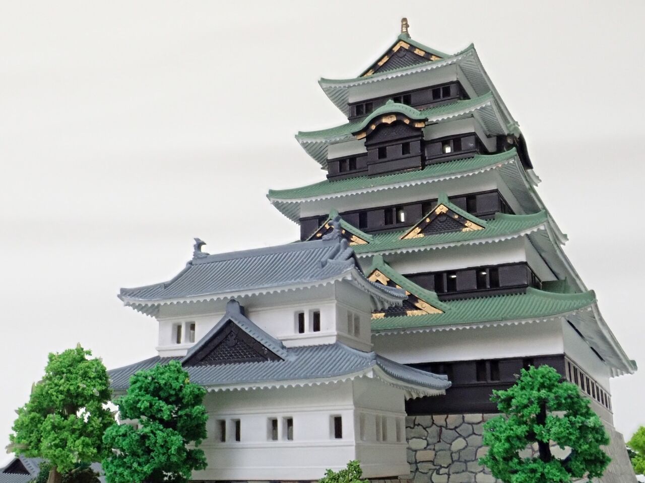◉江戸城(DOYUSHA 1/350)1972年に製作し・2024年3月にレストア ◉江戸城(DOYUSHA 1/350)1972年に製作し・2024年3月にレストア