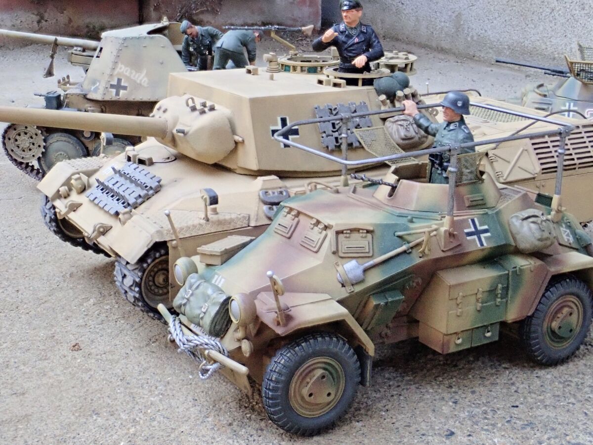 T M のプラモmuseum 独 4輪装甲車