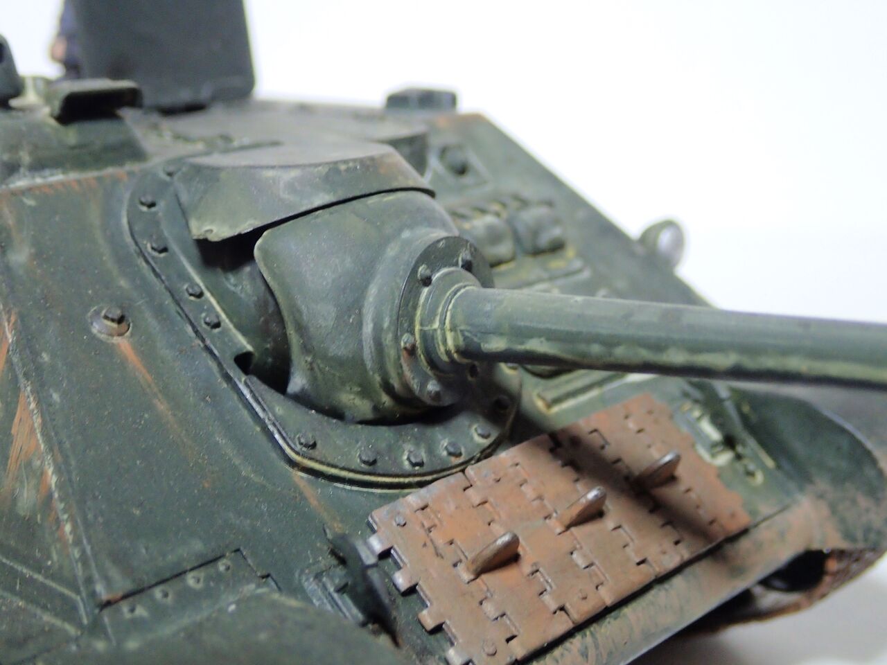 ◉SU85（TAMIYA 1/35 MM72） 1975or1976年に製作。48年ぶりに