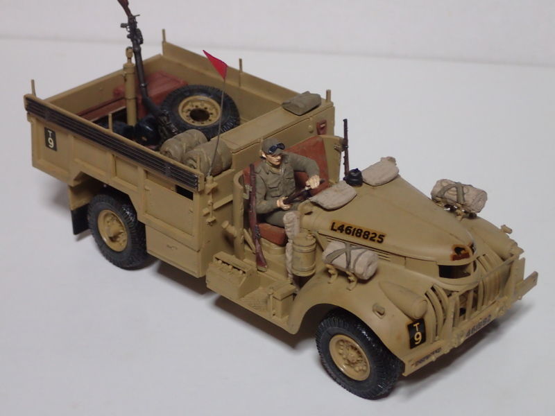 タミヤ1/35 イギリス軍 LRDG シボレー | ポリッピーさんの作品