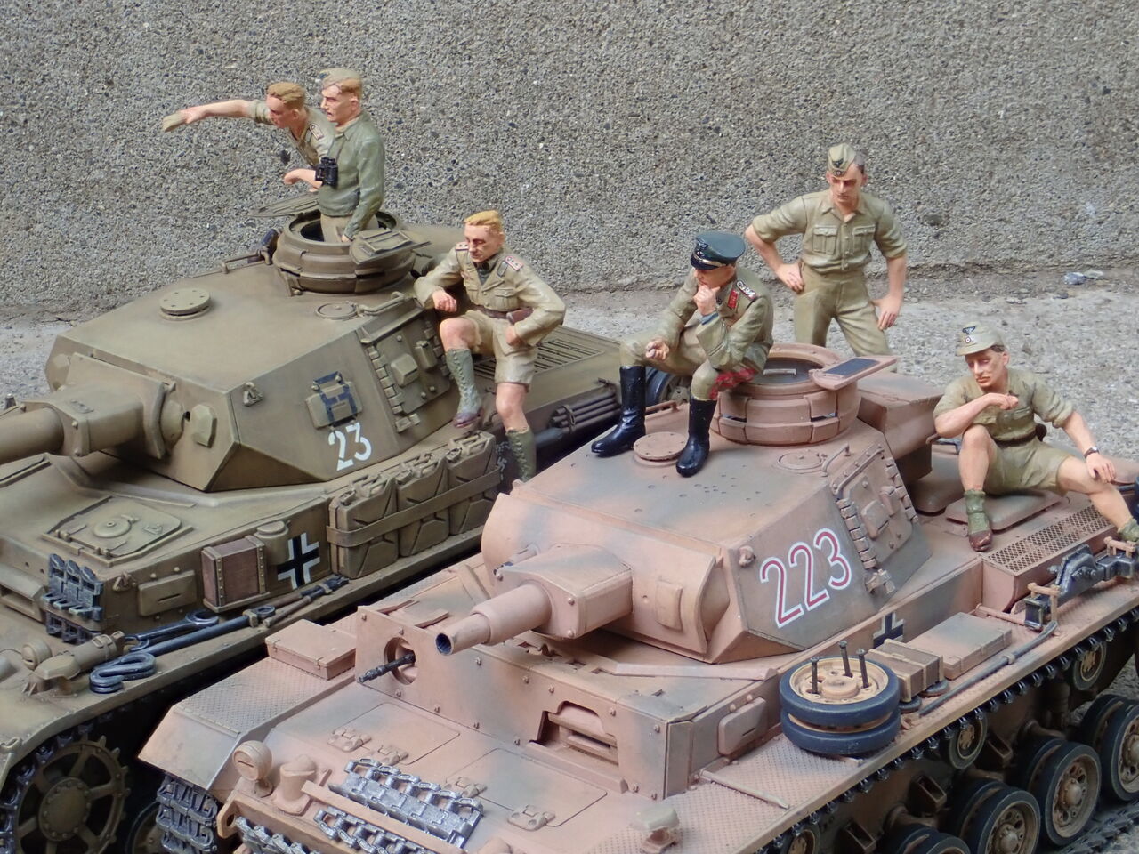 ◉ロンメル将軍御一行様（MASTER BOX 1/35）2026年4月完成 : T.M.の