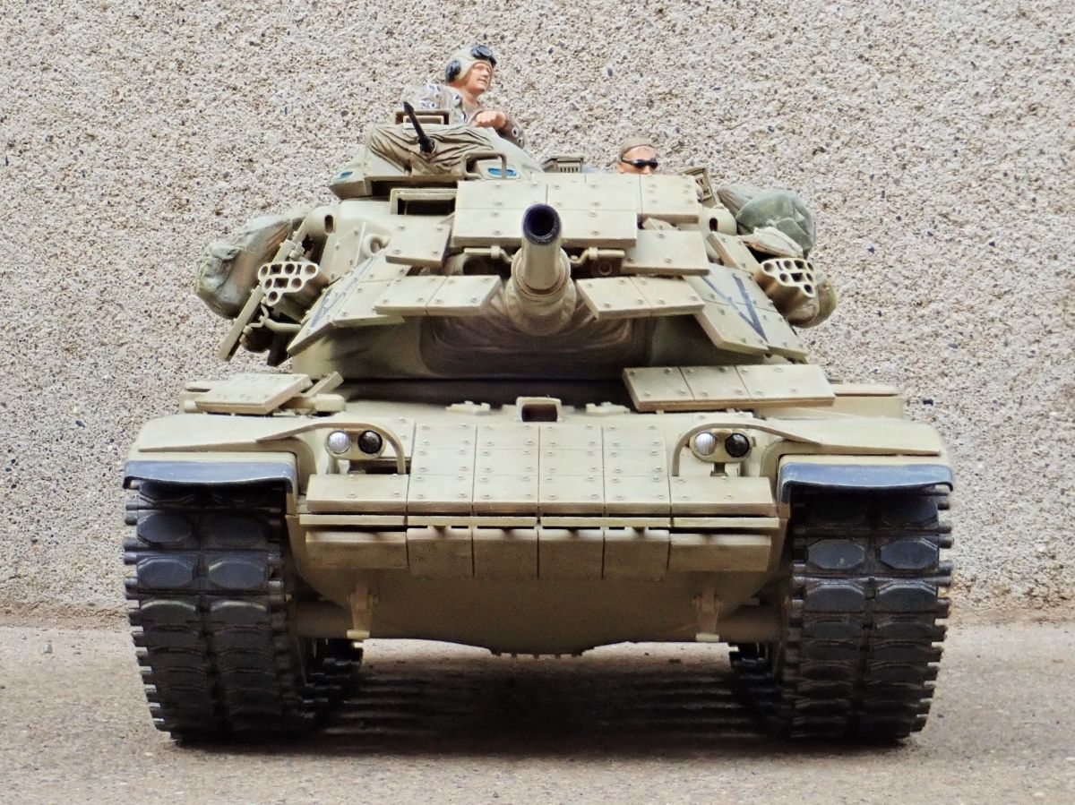 ◉M60A1リアクティブアーマー（TAMIYA 1/35 MM157）2018年2月