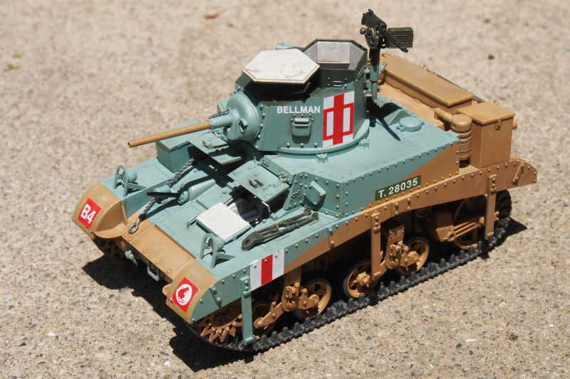 ◉M3スチュアート英軍北アフリカ仕様（ACADEMY 1/35）2013年4月完成