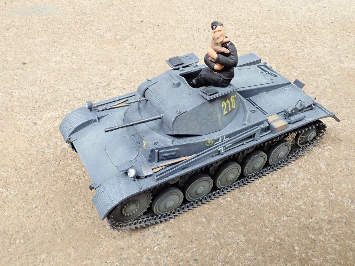 ◉2号戦車C型（TAMIYA 1/35 MM292）2018年9月完成 : T.M.のプラモMUSEUM