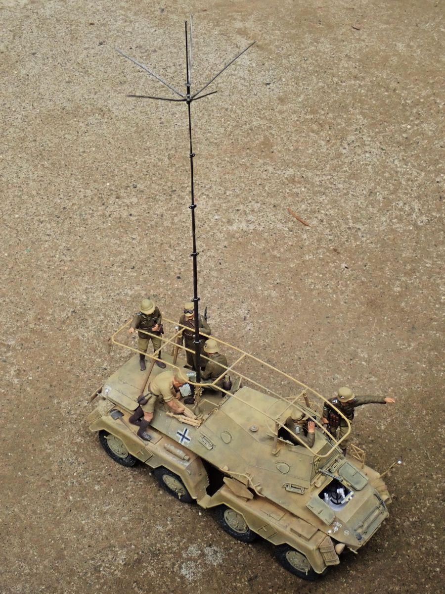 ◉8輪装甲車 sdkfz263（AFV CLUB 1/35）2018年9月完成 : T.M.の