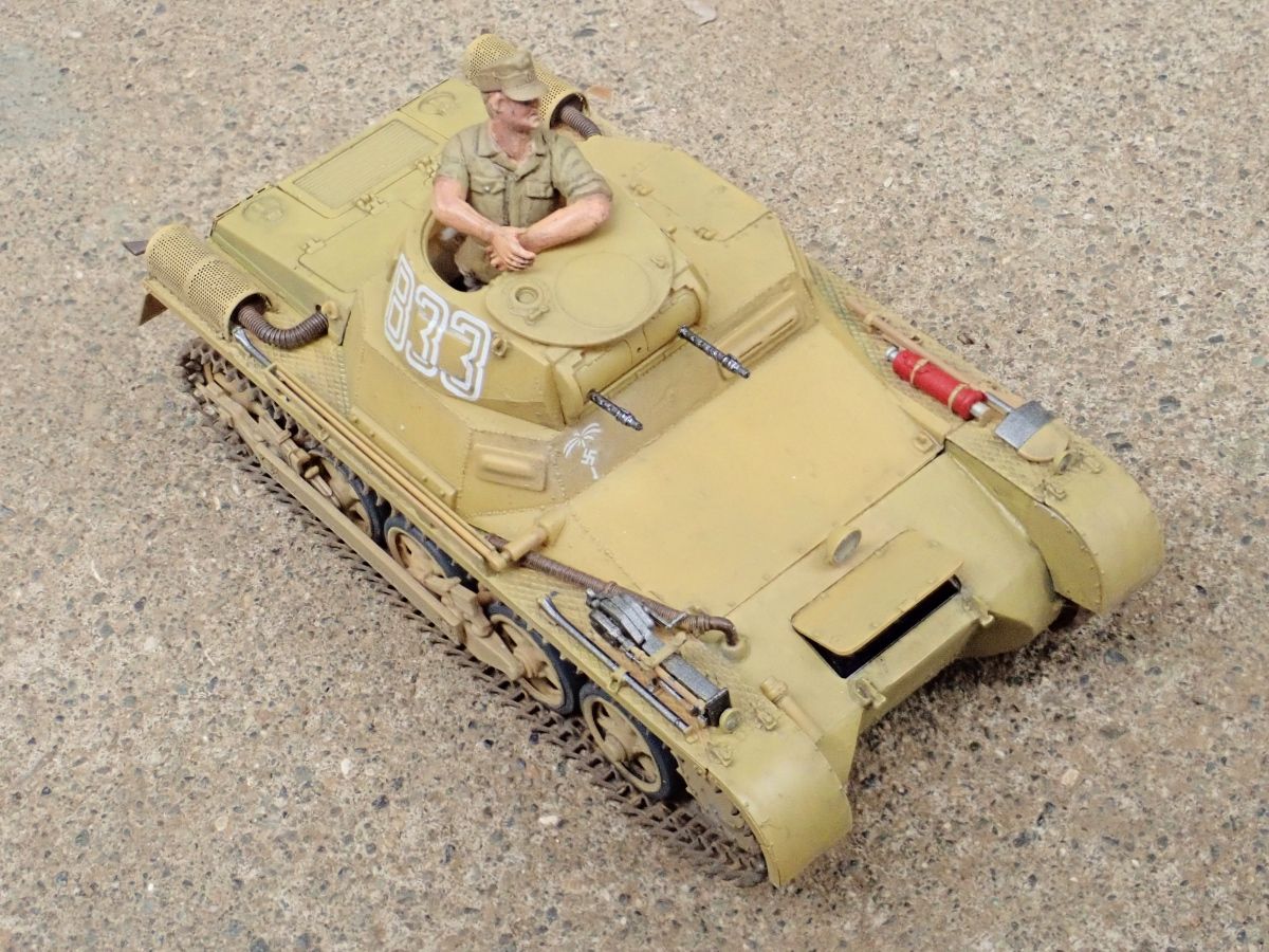 【新品】 ◉1号戦車A型（TRISTAR 1/35）2018年10月完成 : T.M.のプラモMUSEUM その他