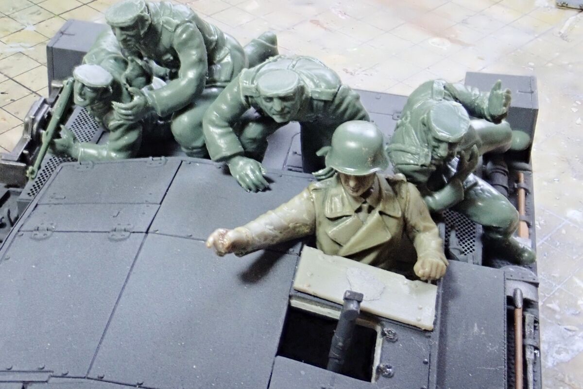 ドイツ軍 タミヤ 完成品 まとめ ▶︎ドイツ歩兵進撃セット（TAMIYA 1/35 MM61） 製作工程 : T.M.