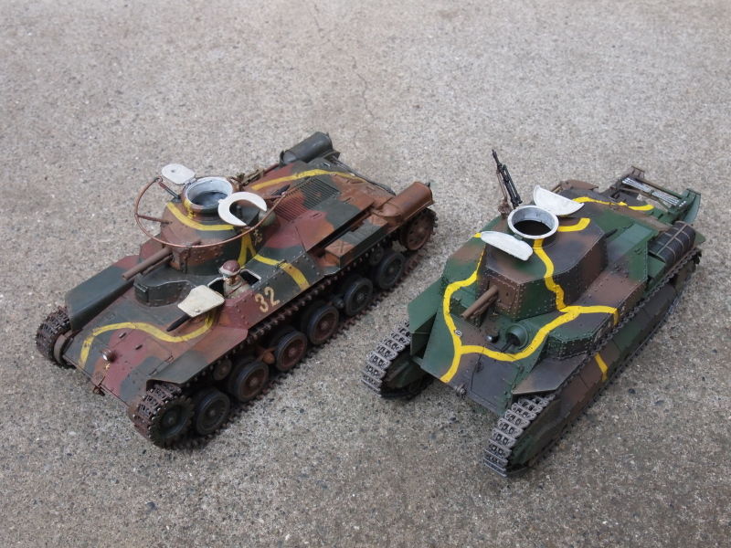 ◉八九式中戦車乙型（FINEMOLDS 1/35）2010年12月完成 : T.M.の