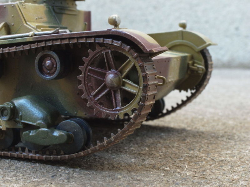 90式戦車コースター 未使用 ◉7TP（MIRAGE 1/35 ）1990年ごろに製作＆レストア : T.M.の
