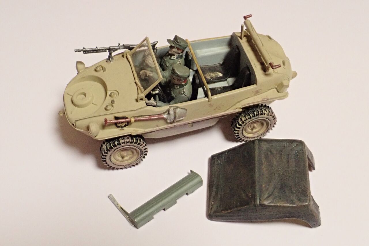 ▶︎シュビムワーゲン（TAMIYA 1/35 MM3）のレストア進行中 : T.M.の