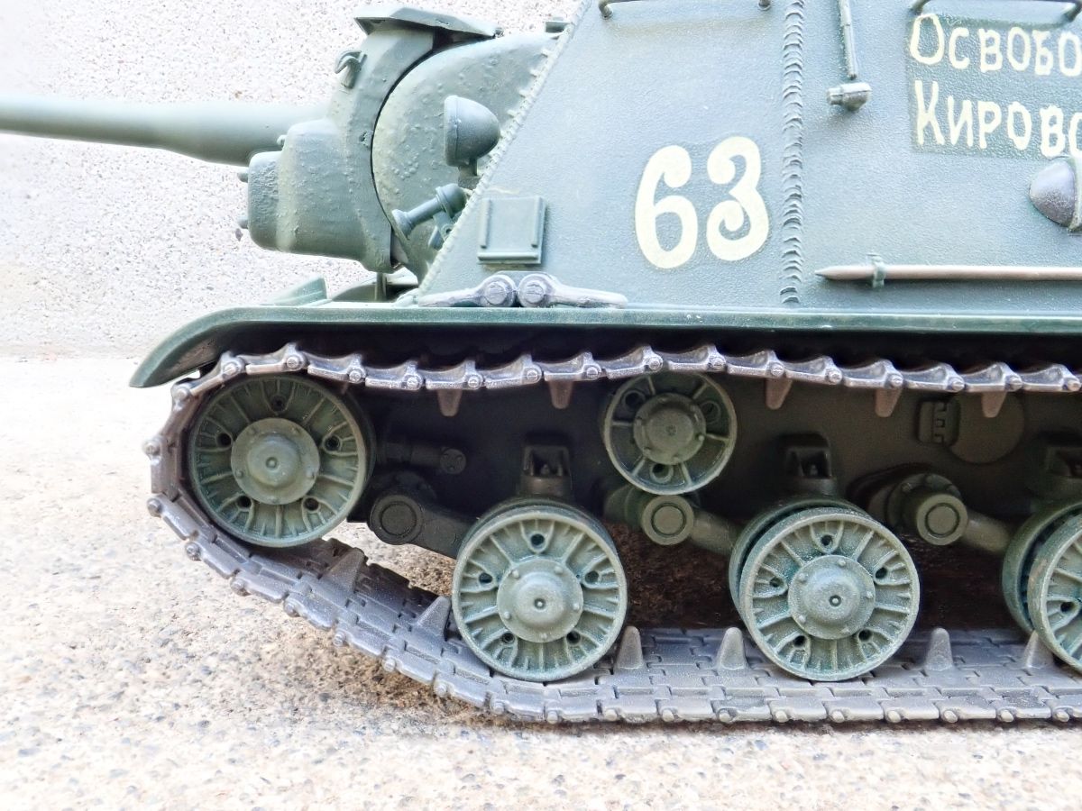 ◉JSU122(DRAGON 1/35)1990年代に製作&レストア : T.M.の ◉JSU122(DRAGON 1/35)1990年代に製作&レストア : T.M.の