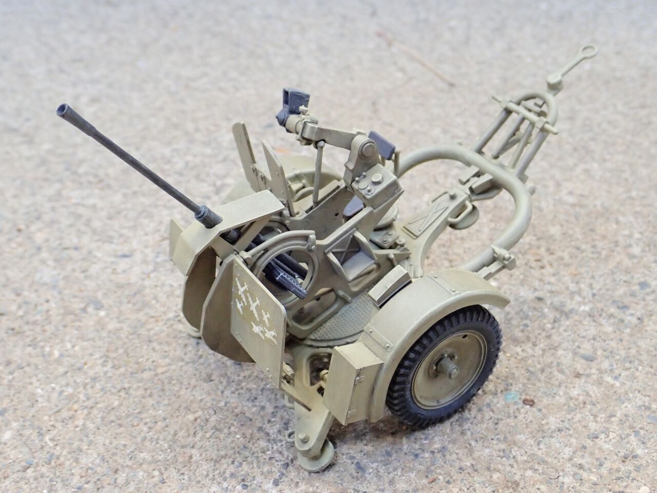 ◉20mm対空機関砲FLAK38 (TAMIYA 1/35 MM102)1999年以前に製作 ◉20mm対空機関砲FLAK38 (TAMIYA 1/35 MM102)1999年以前に製作