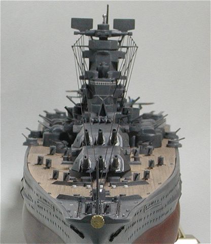 ◉戦艦大和（HASEGAWA 1/450）2007年10月完成 : T.M.のプラモMUSEUM