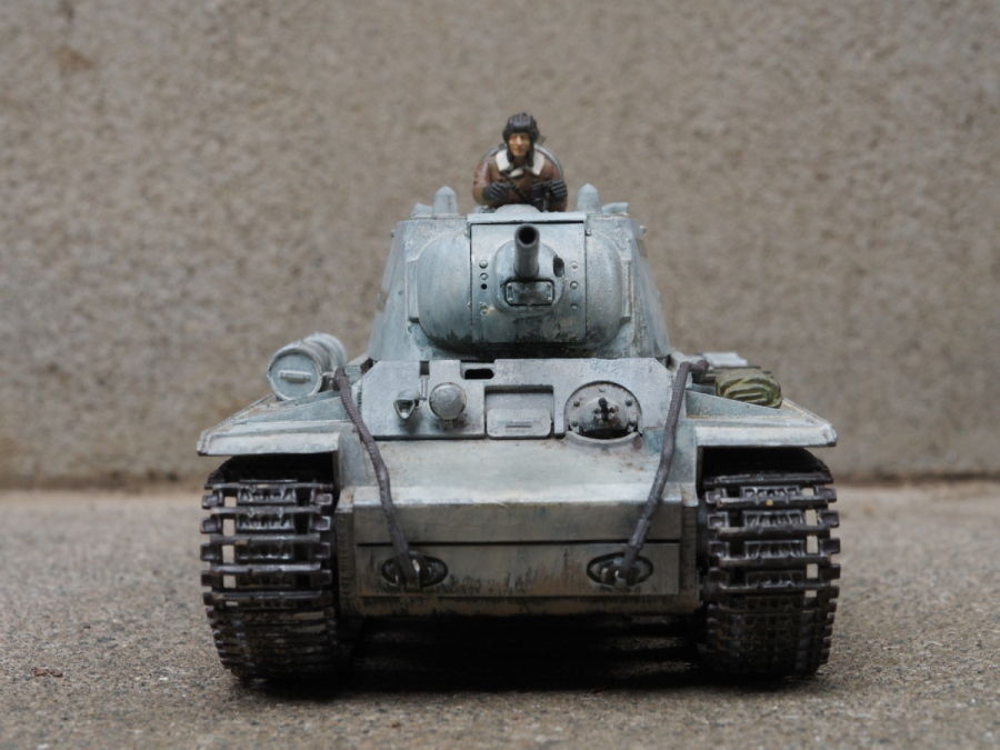 ◉KV-1C（TAMIYA 1/35 MT34）1972年に製作&レストア : T.M.のプラモMUSEUM