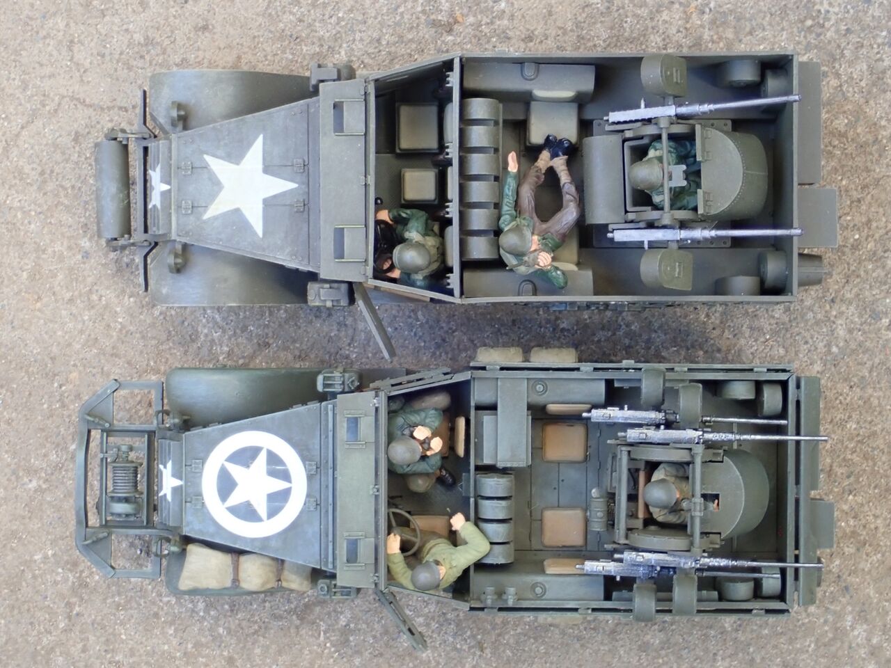 ◉M16スカイクリーナー （TAMIYA 1/35 M81 ） 1976年ごろ製作