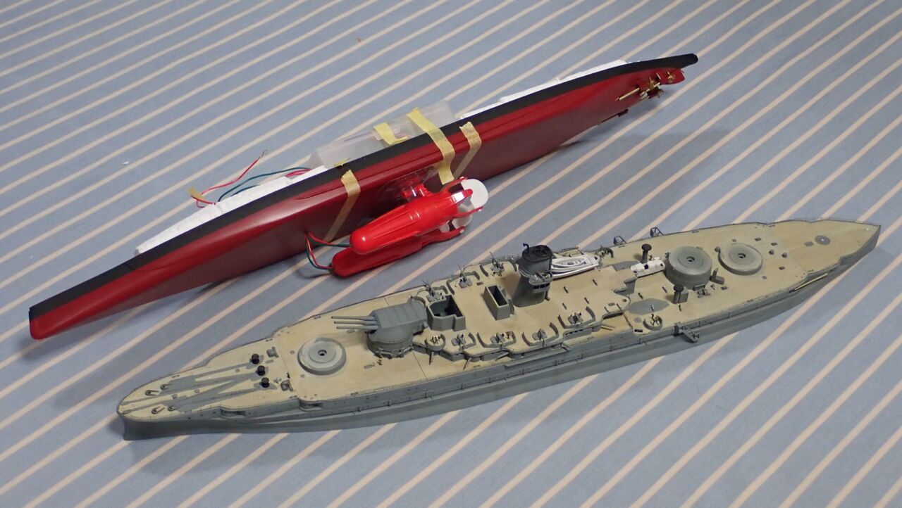 ◉戦艦アリゾナ（BANNER 1/350）2006年2月ディスプレイキットとして