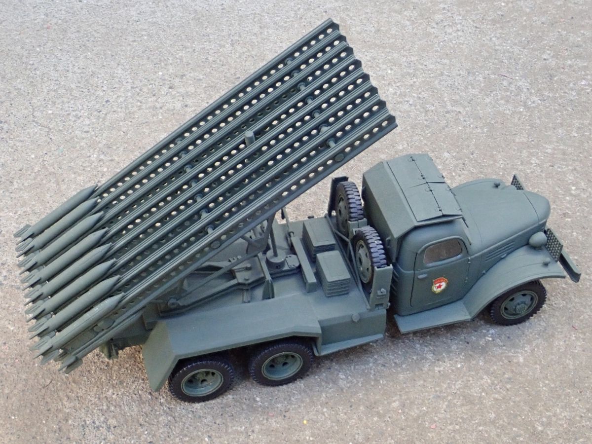 ◉カチューシャロケット多連装 BM-13-16&ZIS151（ ZVEZDA