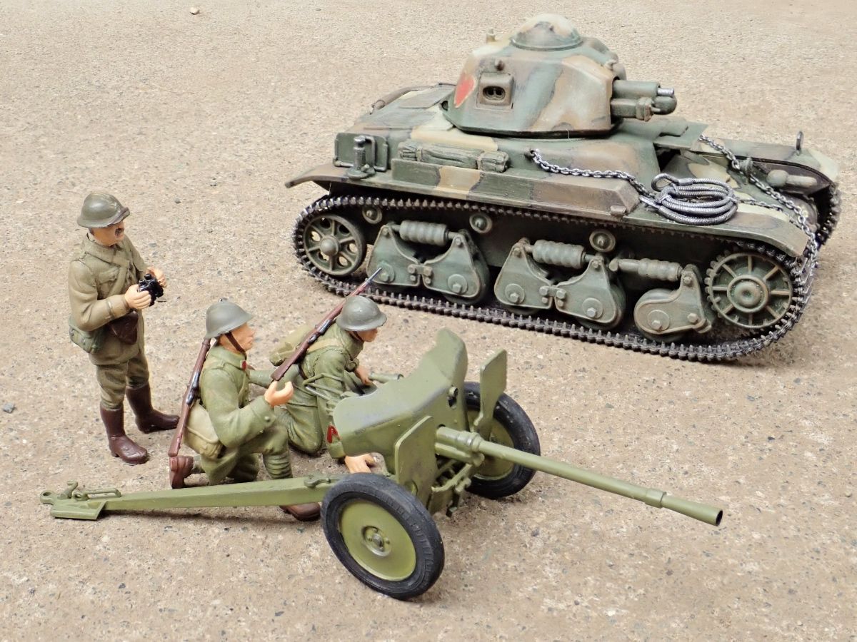 T M のプラモmuseum フランス 戦前戦中afv