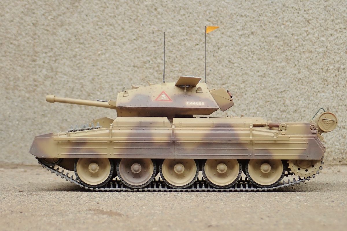 ◉クルセイダーMk.3（ITALERI 1/35）1976年ごろに製作＆レストア
