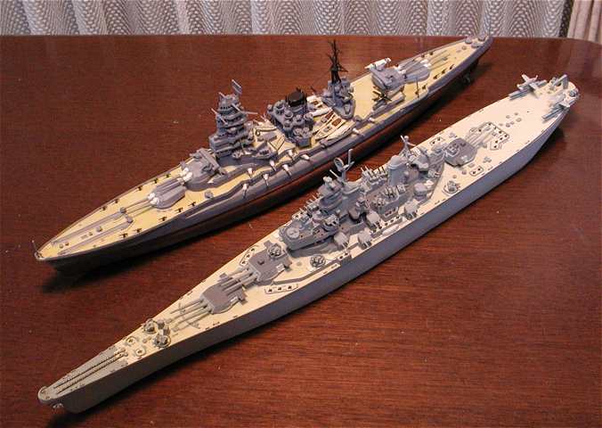 ◉戦艦ミズーリ（REVELL 1/535）2006年9月完成 : T.M.のプラモMUSEUM