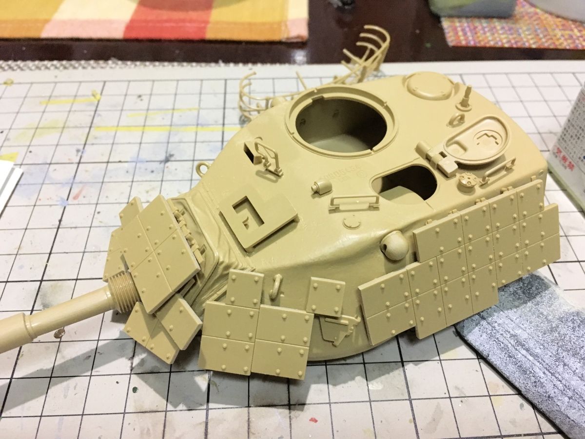 ▶︎TAMIYA M60A1リアクティブアーマーの製作工程1 組み立て完了