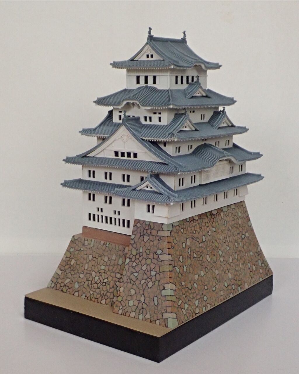 ◉大姫路城 大天守(FUJIMI 1/300) 1970年ごろ製作・2024年 ◉大姫路城 大天守(FUJIMI 1/300) 1970年ごろ製作・2024年