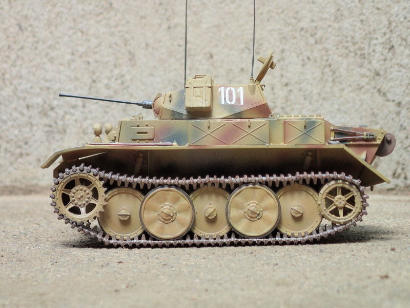 ◉2号戦車L型ルクス（ICM 1/35） 1990年代に製作 : T.M.のプラモ
