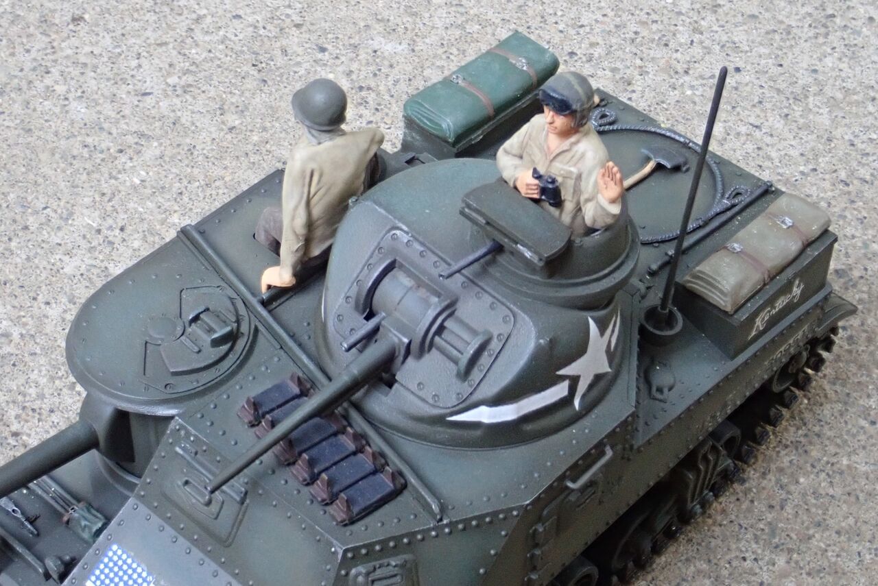 ◉M3リー（MONOGRAM 1/32） 2013年7月製作・2023年7月フィギュア