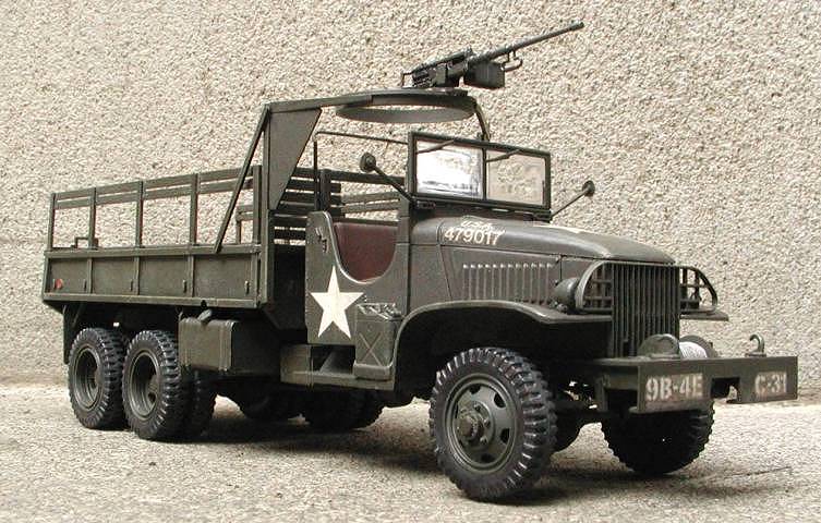 ◉GMC CCKW353 2.5トントラック（ITALERI 1/35）1990年代に製作