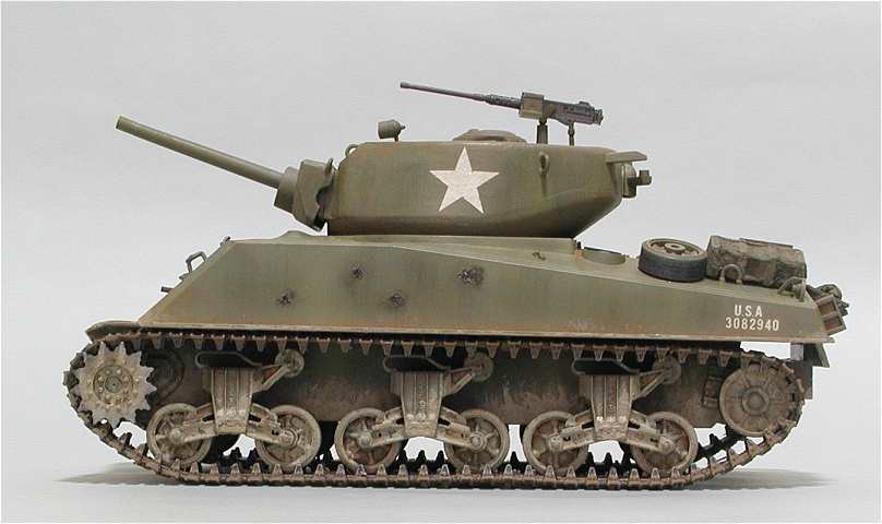◉M4A3E2シャーマンジャンボ（TAMIYA MM139 1/35）2006年9月完成