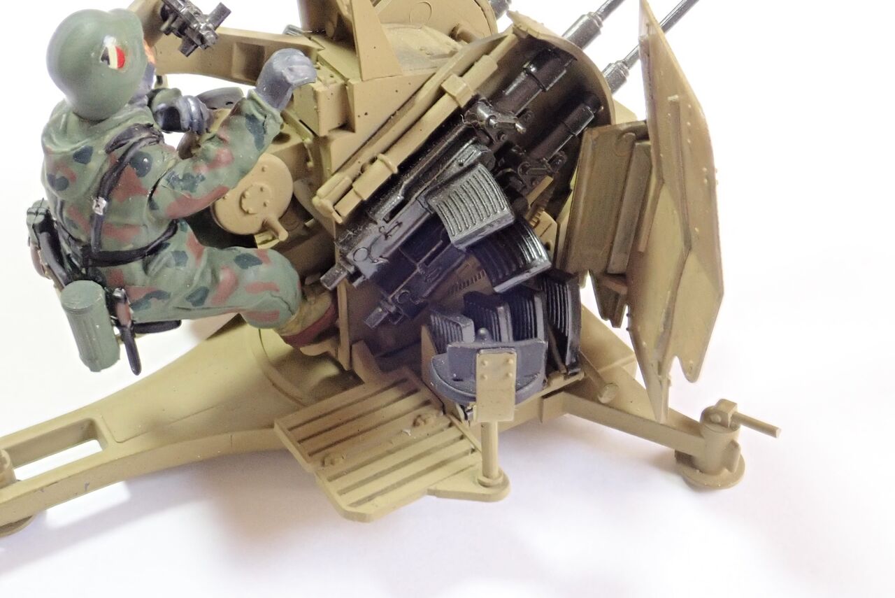 ◉20mm高射機関砲FLAK38 4連装（TAMIYA 1/35 MM91）＆ドイツ